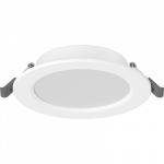 Mexen LDRR LED įleidžiama lubų plok&scaron;tė, skersmuo 12 cm, 6W, Neutrali - 4000K, 600 lm, balta - L210-012-0640-20