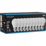 Mexen Nova 10x LED Lemputė E27, G45, 6W, &Scaron;alta - 6500K, 630 lm - L101-E27-0665-01x10