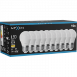 Mexen Nova 10x LED lemputė E27, G45, 7W, &Scaron;ilta - 3000K, 735 lm - L101-E27-0730-01x10