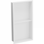 Mexen X-Wall-R įmontuojama lentyna su apvadu ir lentyna 60 x 30 cm, balta - 1920603010S
