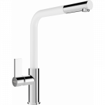 Mexen Flora virtuvės mai&scaron;ytuvas, chromo/baltos spalvos - 670401-02