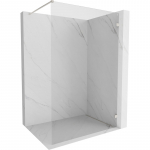 Mexen Lunar du&scaron;o siena Walk-in de&scaron;inė 120 x 200 cm, skaidri 8 mm, &scaron;epečiu nikeliuota - 830-120-000-97-00-P