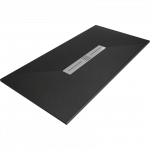 Mexen Toro stačiakampė du&scaron;o padėklas SMC 180 x 90 cm, juodas - 43709018