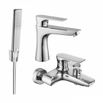 Mexen Axel R72 vonios komplektas, chromas - 73803R72-00
