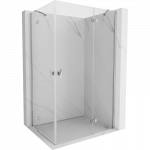 Mexen Mist-H Dviguba de&scaron;imtieji du&scaron;o kabina de&scaron;inė 75 x 85 cm, permatomas, chromas - 8A5-075L-055P-01-00