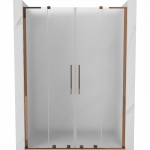 Mexen Velar L Duo stumdomos du&scaron;o durys 140 cm, matinė, rožinis auksas - 871-140-003-32-60