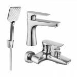 Mexen Axel R62 vonios mai&scaron;ytuvo komplektas, chromuotas - 73803R62-00