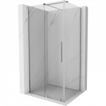 Mexen Velar stumdomas du&scaron;o kabinas 110 x 70 cm, permatomas, chromas - 871-110-070-01-01