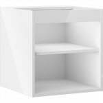 Mexen Box-A spintelės po praustuvu 45 cm korpusas, baltas blizgus - 91AX1-0450-470-1-00