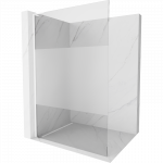 Mexen Kioto L du&scaron;as siena Walk-in 90 x 200 cm, skaidrus/matinis, baltas - 800-090-103-20-35