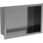Mexen X-Wall-R ni&scaron;inė lentynėlė su atvartu 30 x 20 cm, Gun grey &scaron;lifuota - 19E0302010