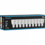 Mexen Nova 10x LED lemputė GU10, 12W, &Scaron;alta - 6500K, 1260 lm - L108-GU10-1265-01x10