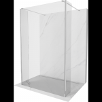 Mexen Kioto laisvai stovinti du&scaron;o pertvara 95 x 30 x 30 cm, skaidri, chromas - 800-095-030-222-01-00-030