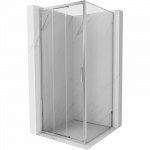 Mexen Exo stumdomas du&scaron;o kabina 95 x 95 cm, skaidri, chromas - 8153-095-095-01-00