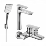Mexen Axel R62 vonios rinkinys, chromas - 73813R62-00