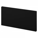 Mexen Flat CF11 plok&scaron;čias radiatorius 900 x 1400 mm, &scaron;oninis prijungimas, 1527 W, juodas - W411F-090-140-70