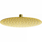 Mexen Slim lietaus du&scaron;o galvutė 25 cm, auksinė - 79225-50