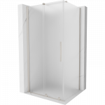 Mexen Velar stumdomas du&scaron;o kabinas 90 x 80 cm, matinė, &scaron;lifuotas nikelis - 871-090-080-31-97