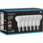 Mexen Nova 6x LED lemputė E14, R50, 4,5W, &Scaron;ilta - 3000K, 470 lm - L103-E14-0530-01x06