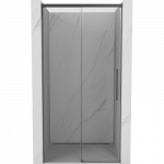 Mexen Rox stumdomos du&scaron;o durys 120 cm, skaidrios, gun metal - 8C2-120-000-95-00