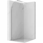 Mexen Kioto-Q Du&scaron;o sienelė Walk-in 80 x 200 cm, permatoma 8 mm, chromuota - 800-080-101-01-00-Q