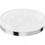 Mexen Triv stovinė muilinė, balta/chromas - 70A33057-00W