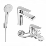 Mexen Pecos R40 vonios komplektas, chromas - 72703R40-00