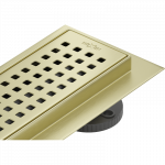 Mexen Flat M08 linijinis nutekėjimas 80 cm, &scaron;lifuotas auksinis - 1A25080-15