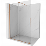 Mexen Velar stumdomoji du&scaron;o siena Walk-in 160 x 200 cm, skaidrus 8 mm, &scaron;lifuotas varis - 871-160-000-03-65