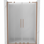 Mexen Velar L Duo stumdomos du&scaron;o durys 150 cm, matinės, &scaron;lifuotas varis - 871-150-003-32-65