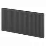 Mexen CV21 plok&scaron;čias radiatorius 300 x 1800 mm, apatinis prijungimas, 1325 W, antracitas - W621-030-180-66