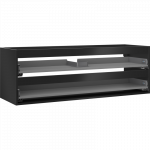 Mexen Box-A praustuvas spintelės korpusas 140 cm, 2 stalčiai, juodas matinis - 91AX0-1400-470-2-71