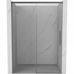 Mexen Rox stumdomos du&scaron;o durys 140 cm, permatomos, tamsus metalas - 8C2-140-000-95-00