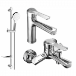 Mexen Sabre DF05 vonios komplektas, chromas - 72103DF05-00