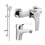 Mexen Caro DF62 du&scaron;o komplektas, chromas - 746604DF62-00