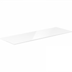 Mexen Uni spintelės stalvir&scaron;is 130 cm, baltas blizgesys - 91AXX-1304-464-18-00