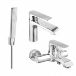 Mexen Pecos R72 vonios komplektas, chromas - 72703R72-00