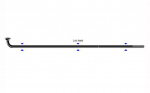 Stipinas 2 x 292 mm Sapim Leader J-Bend