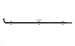 Stipinas 2 x 294 mm Sapim Leader J-Bend
