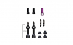 Ventilių bekamerinių komplektas Barkeeper Tubeless Valves 44mm Dynamic 44 mm