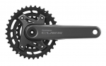 Žvaigždžių blokas priekinis Shimano FC-U6000-2B CUES 2 x 9/10/11 pavarų, 36x22T, 175 mm