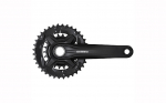 Žvaigždžių blokas priekinis Shimano FC-MT210-2 2x9 pavarų 36x22T 175 mm