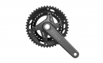 Žvaigždžių blokas priekinis Shimano FC-U6010-10-2 CUES Linkglide 2 x 11 pavarų 46-32T 175 mm
