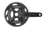 Žvaigždžių blokas priekinis Shimano FC-RX600 GRX 2x10 pavarų 46x30T 172.5 mm
