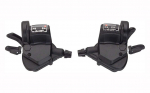 Pavarų rankenėlės microSHIFT Mezzo TS39-28 2x8 pavarų