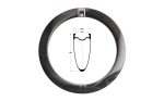 Ratlankis 700C Duke Baccara X 65 SLR2 Disc Brake 622 x 23, 24H, tubeless clincher