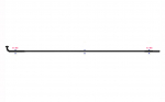 Stipinas 2.3 x 130 mm Sapim Leader J-Bend