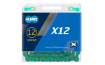 Grandinė KMC X12 Aurora Green 12 pavarų, 126L