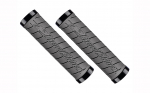 Vairo rankenėlės Lizard Skins Logo Lock-On Graphite 130 mm