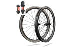 Ratų komplektas 700C Duke Baccara WRX 42 SLR2 Aero / DT 240 CL SP Shimano 11S